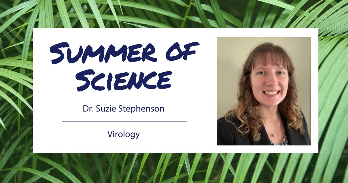 AWISNational: We're highlighting Dr. Suzie Stephenson and #virology fo...