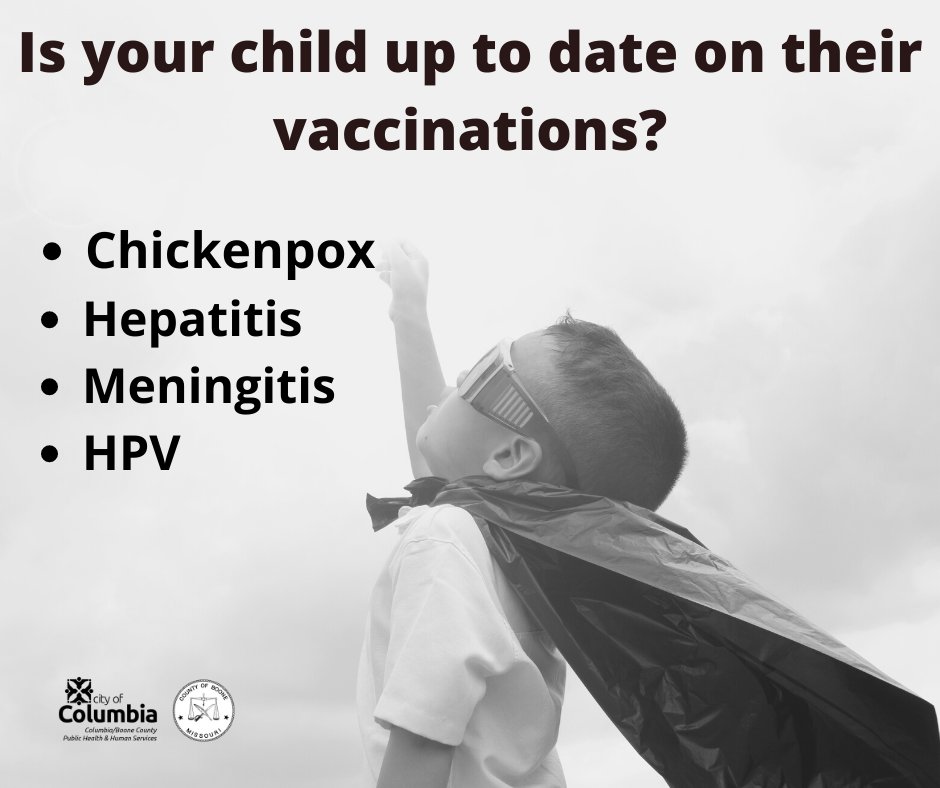 CoMo_HealthDept: Is your child up to date on their vaccinations?

 Chicke...