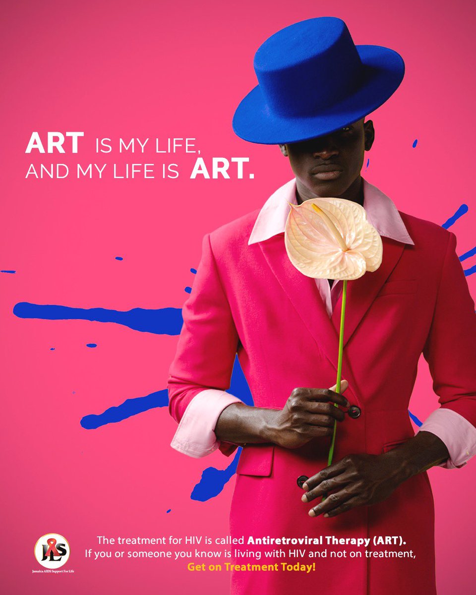 JASLtweets: ART allows you to live life to the fullest. 

With Antiretrovir...