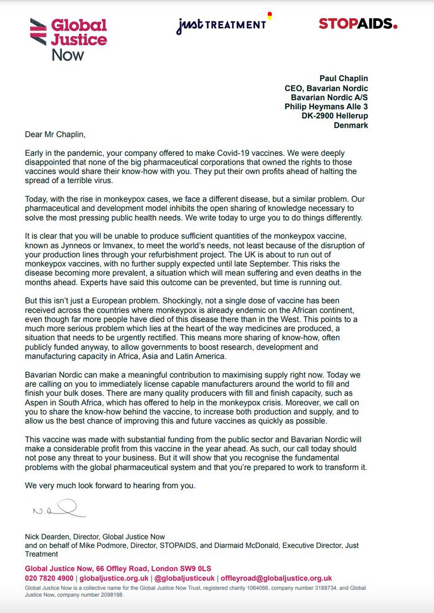 benphillips76: Very important letter and campaign by @GlobalJusticeUK @Just...