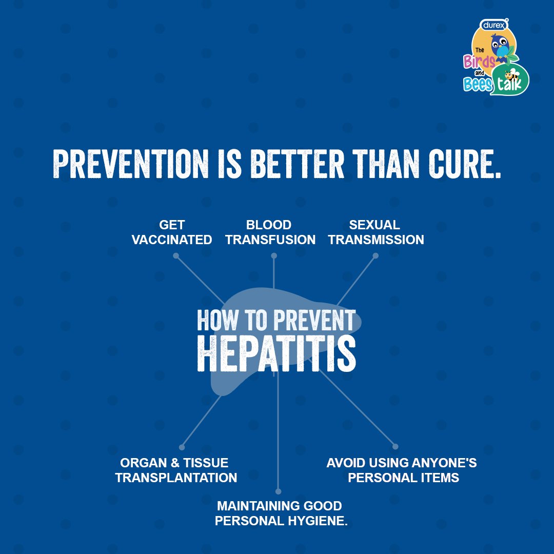 birdsnbeestalk: Want to know how you can prevent the spread of hepatitis? F...