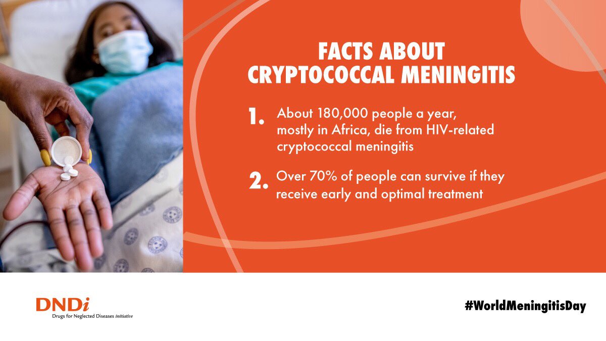 DNDi: Cryptococcal #meningitis is one of the main causes of death in people...