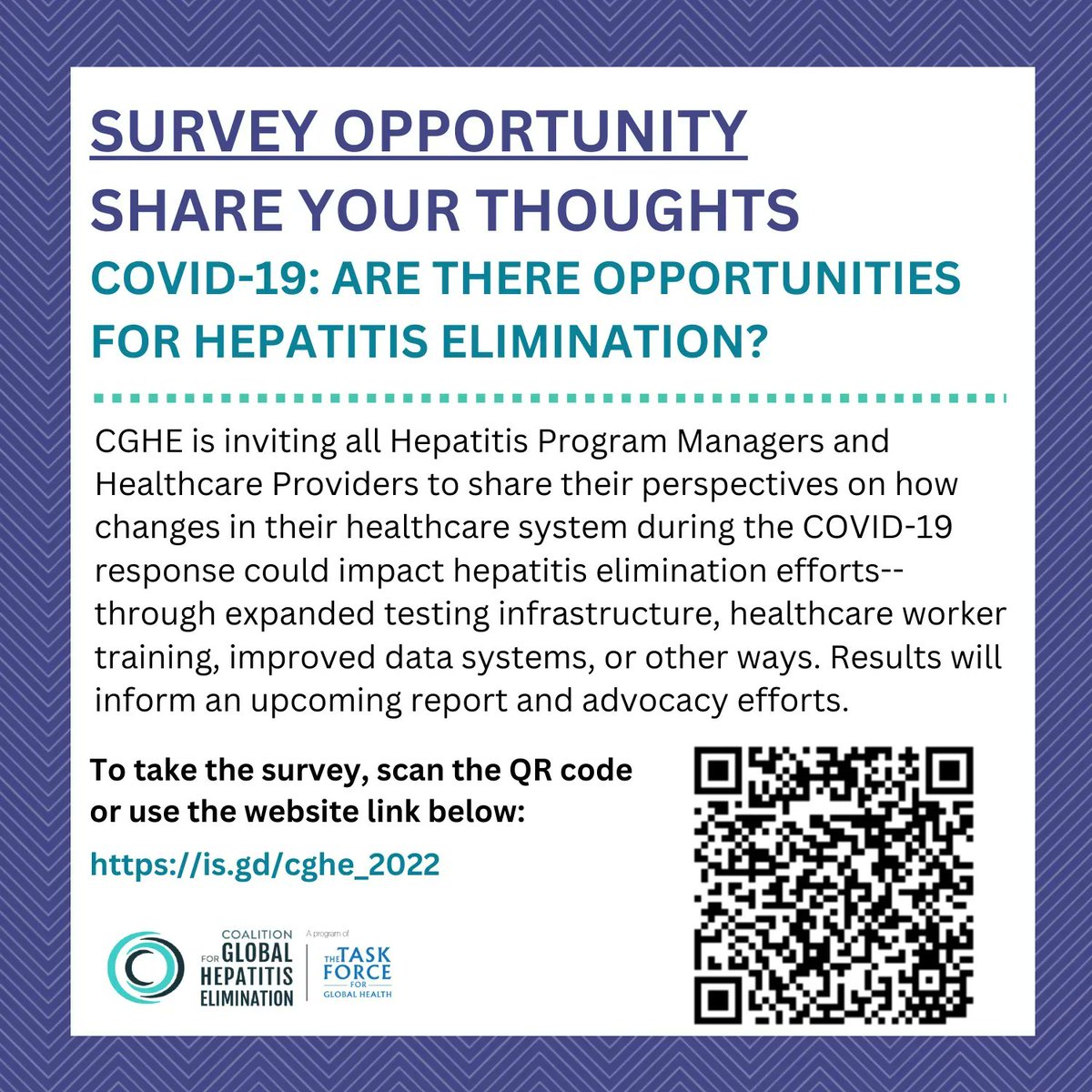 GlobalHep: Last call! Hepatitis Program Managers and Healthcare Providers a...