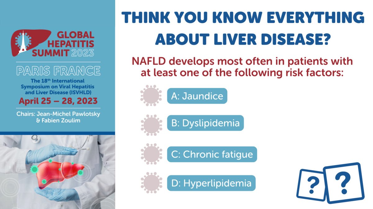 GlobalHepSummit: There's always more to learn about #NAFLD

Take the q...