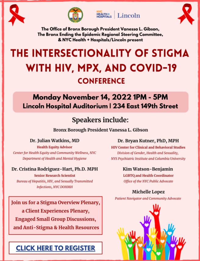 HealthPeopleOrg: The Intersectionality of Stigma With HIV, MPX, and Covid- ...