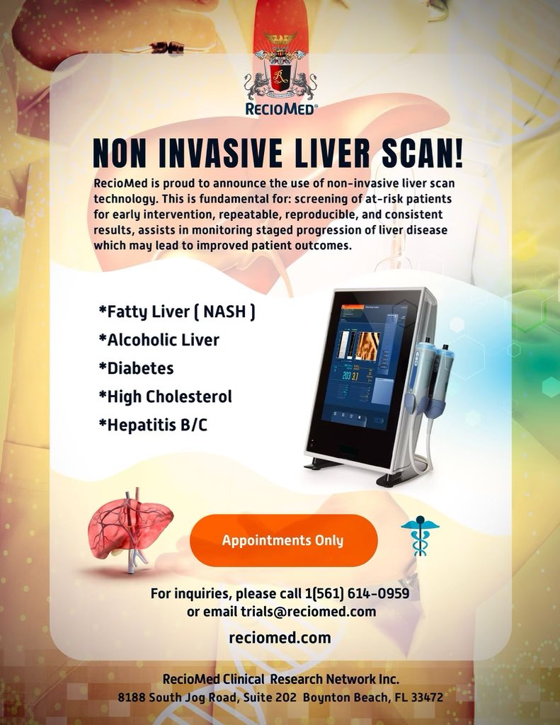RecioMedClinic: We are proud to use #noninvasive technology for our liver r...