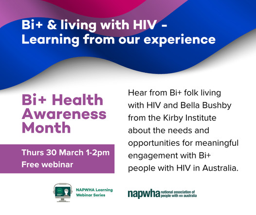@livingposvic: Research shows Bi+ people with HIV have important unmet need...