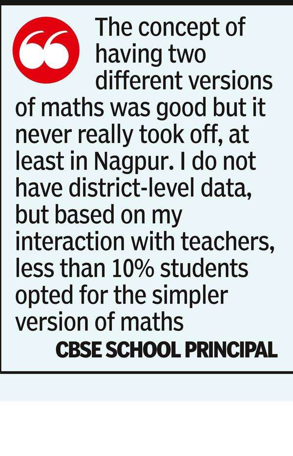 CBSE allows ‘maths basic’ studentsto opt for mainstream maths in Std XI